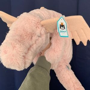 Jellycat Huge Rose Dragon New
